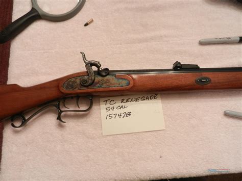 Rifle also comes with 3 boxes (59 rds – I fired one) of <b>Thompson</b> <b>Center</b>. . Thompson center 54 caliber renegade